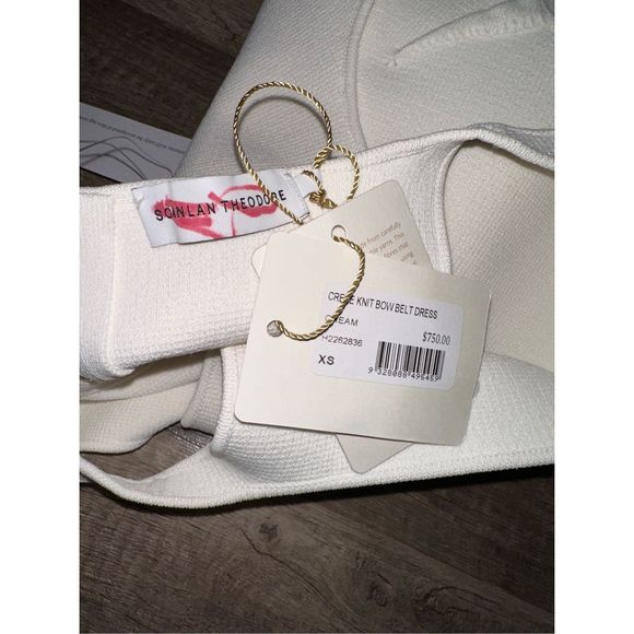 SCANLAN THEODORE CREPE KNIT DRESS SIZE XS - Picture 12 of 12